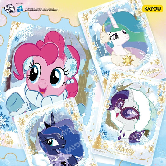 KAYOU My Little Pony Fun Shadow Pack 6th Edition, Official Authentic Collectible Cards, One Full Box (Contains 30 Packs) 卡遊小馬寶莉趣影包第六彈官方正品收藏卡卡牌一整盒(內含30包)