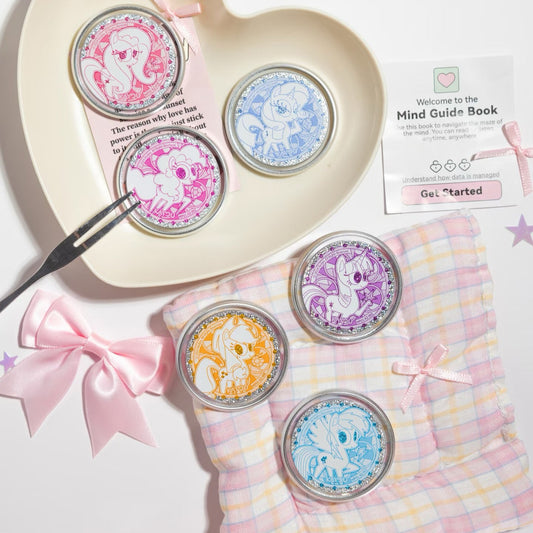 卡游✨小馬寶莉-雙面糖果徽章-星幻版一整盒(內含10個)