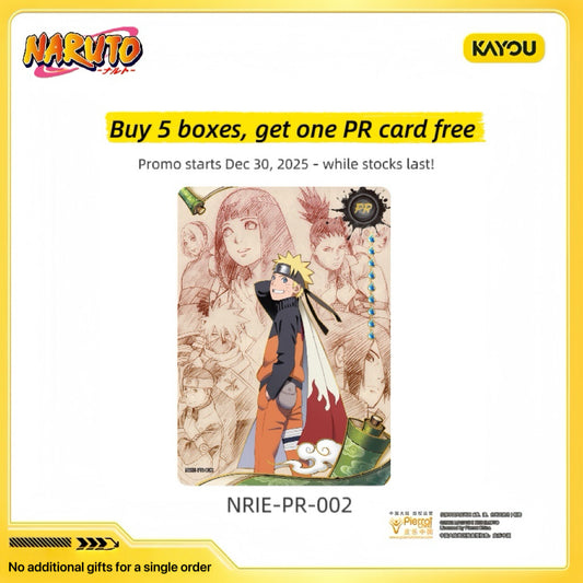 KAYOU NARUTO - Smriti Collectible Card - Chapter Jin Series 2 SEA NARUTO Trading Cards(English version)卡遊火影忍者傳承典藏卡陣之章英文版