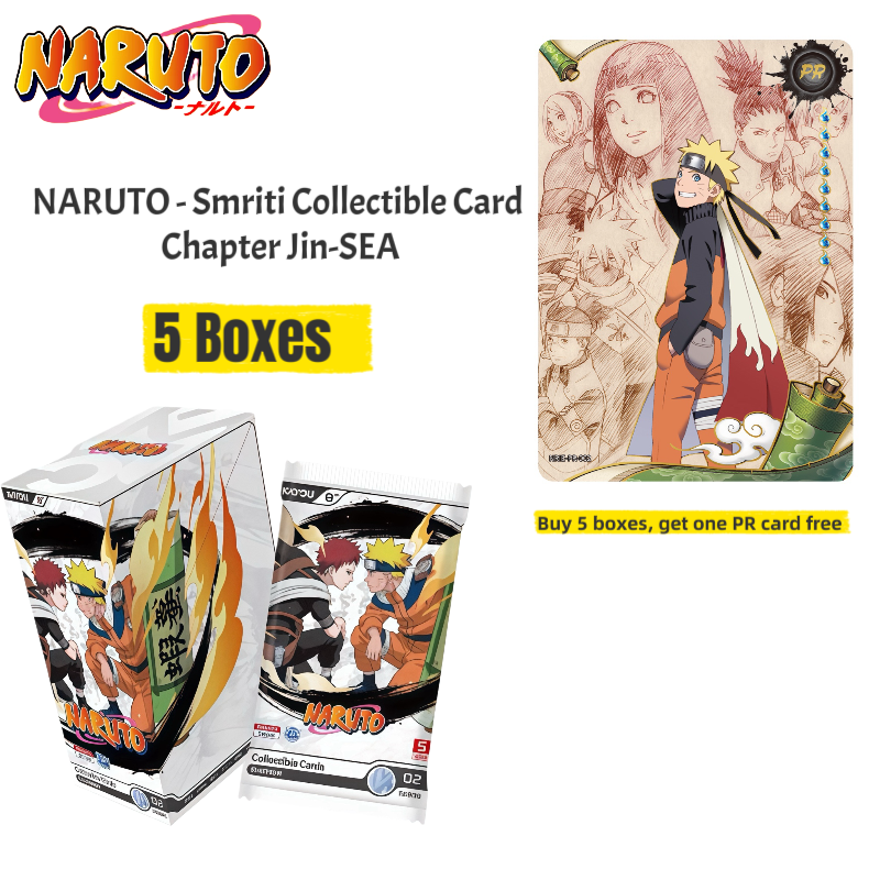 KAYOU NARUTO - Smriti Collectible Card - Chapter Jin Series 2 SEA NARUTO Trading Cards(English version)卡遊火影忍者傳承典藏卡陣之章英文版