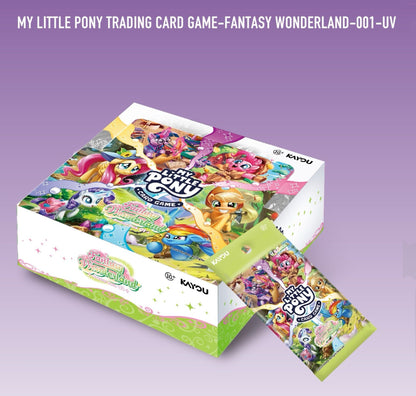 KAYOU My Little Pony Trading Card Game Booster Pack– Fantasy Wonderland – 001 – UV English version TCG