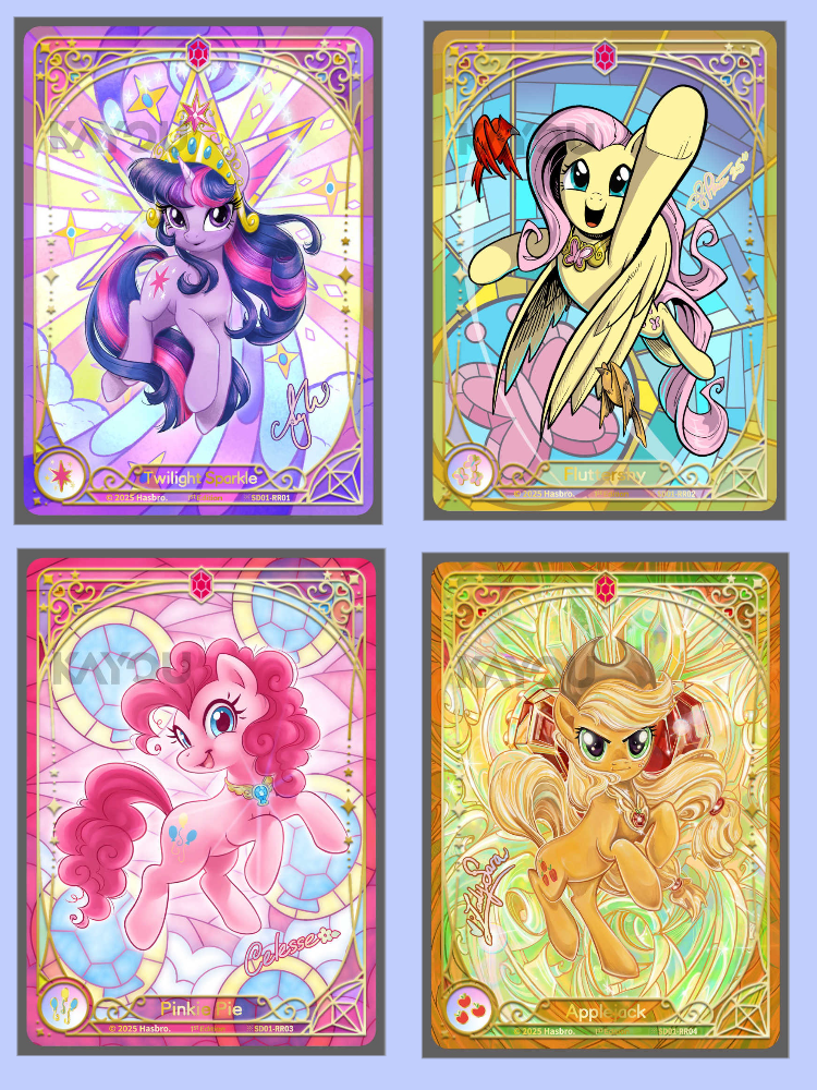 KAYOU My Little Pony Trading Card Game Starter Deck– Friendships Begin – UV English version TCG