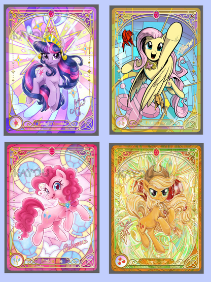 KAYOU My Little Pony Trading Card Game Starter Deck– Friendships Begin – UV English version TCG