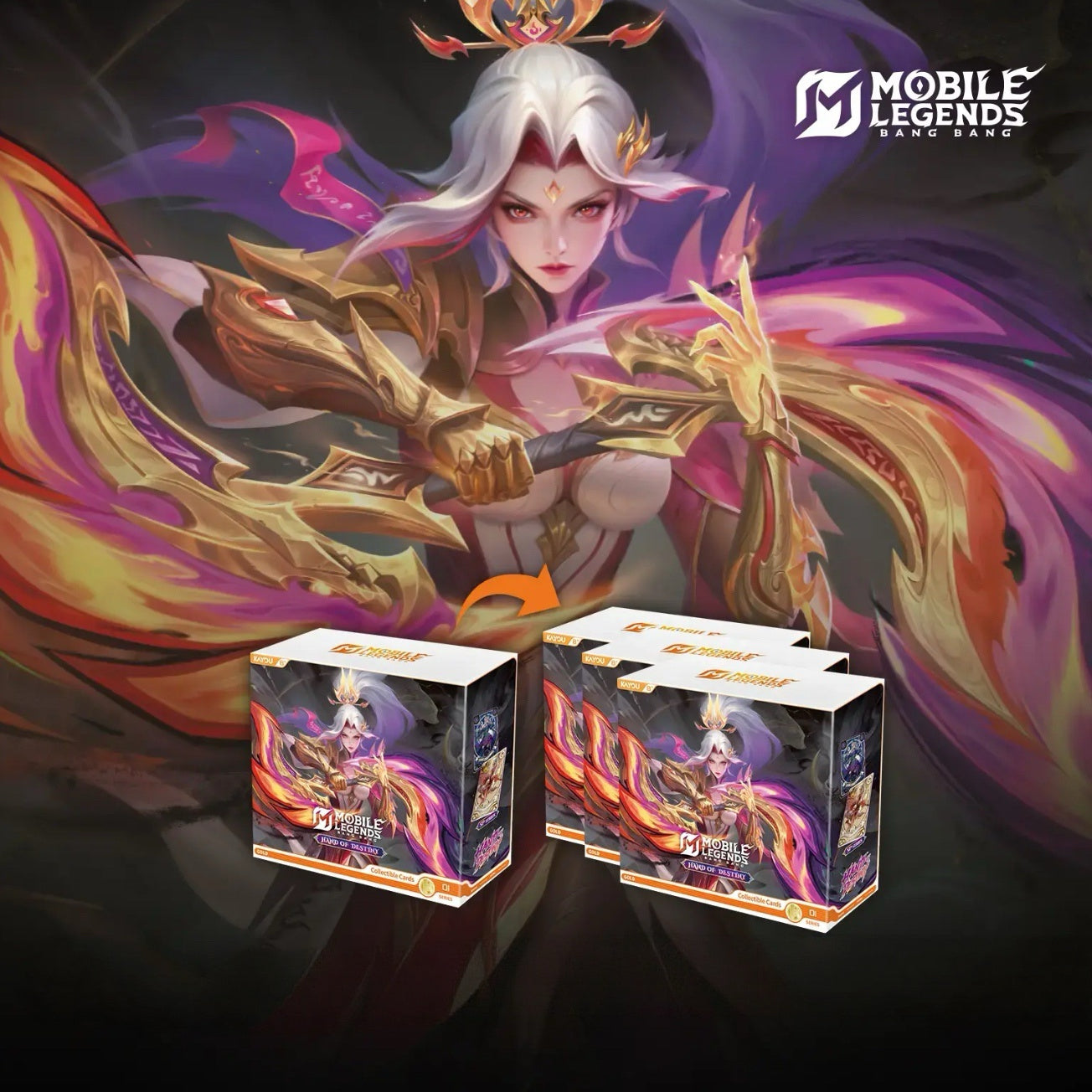 KAYOU Mobile Legends: Bang Bang-Collectible Cards-Hand of Destiny-001A