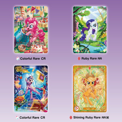 KAYOU My Little Pony Trading Card Game Starter Deck– Friendships Begin – UV English version TCG