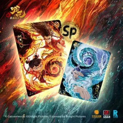 KAYOU Ne Zha Devil Child's Rampage Movie Collectible Cards  Battle of the Heavens Pack - 3rd Series 卡遊哪吒之魔童鬧海電影收藏卡 鬥天包3彈 英文版