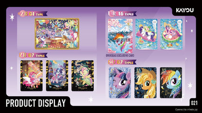KAYOU My Little Pony Luminous Moon Series 8 (English Version) - Full Box (Contains 10 Packs)