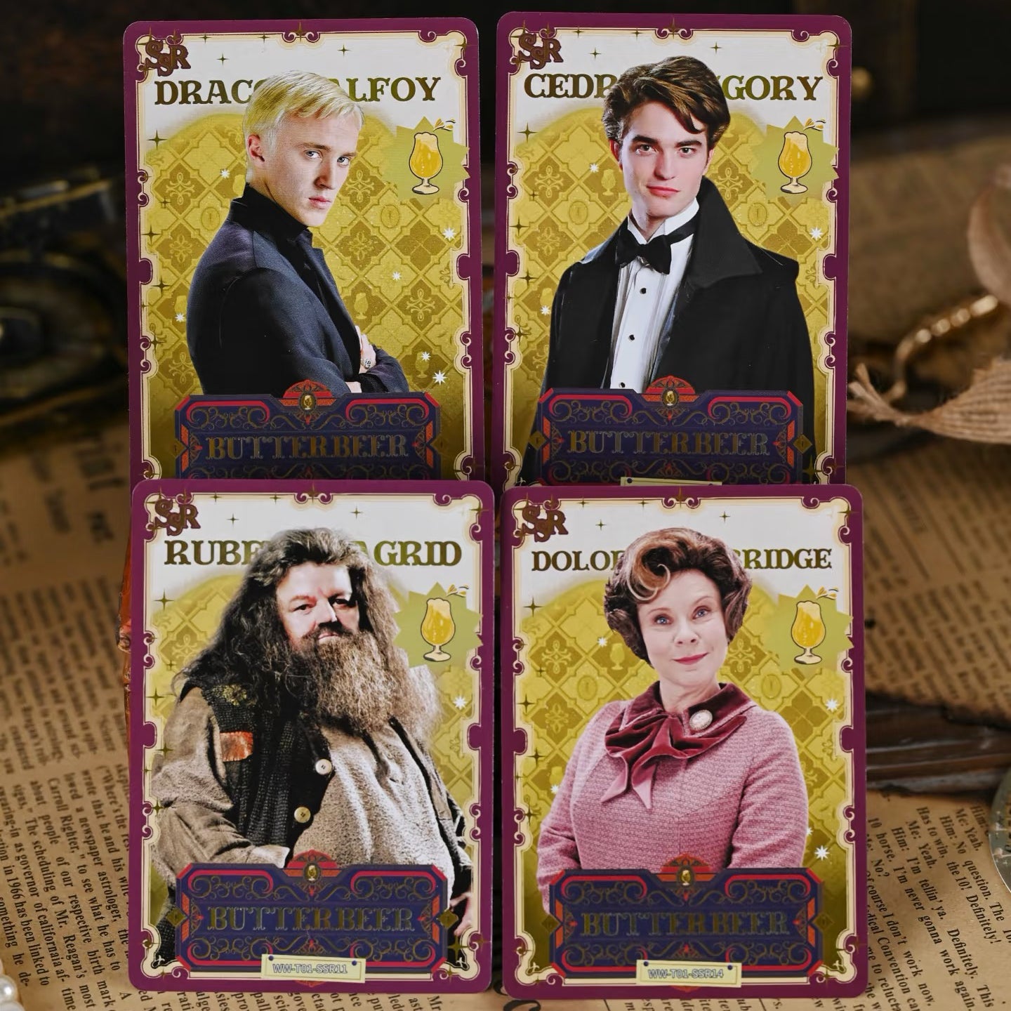 KAYOU Harry Potter Wizard Collection Cards - Ultimate Edition Series 1 | Official Licensed Merchandise Card Pack 哈利波特卡片巫師典藏卡至臻版第1彈
