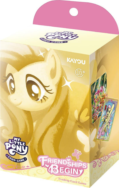 KAYOU My Little Pony Trading Card Game Starter Deck– Friendships Begin – UV English version TCG