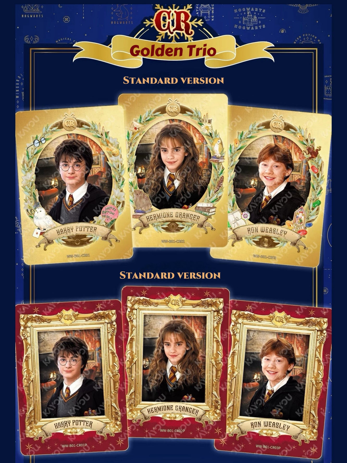 KAYOU Harry Porter-Wizards' Collectible Cards-Departure Edition-SEA