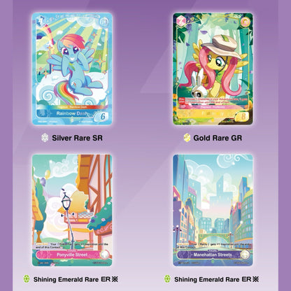 KAYOU My Little Pony Trading Card Game Starter Deck– Friendships Begin – UV English version TCG