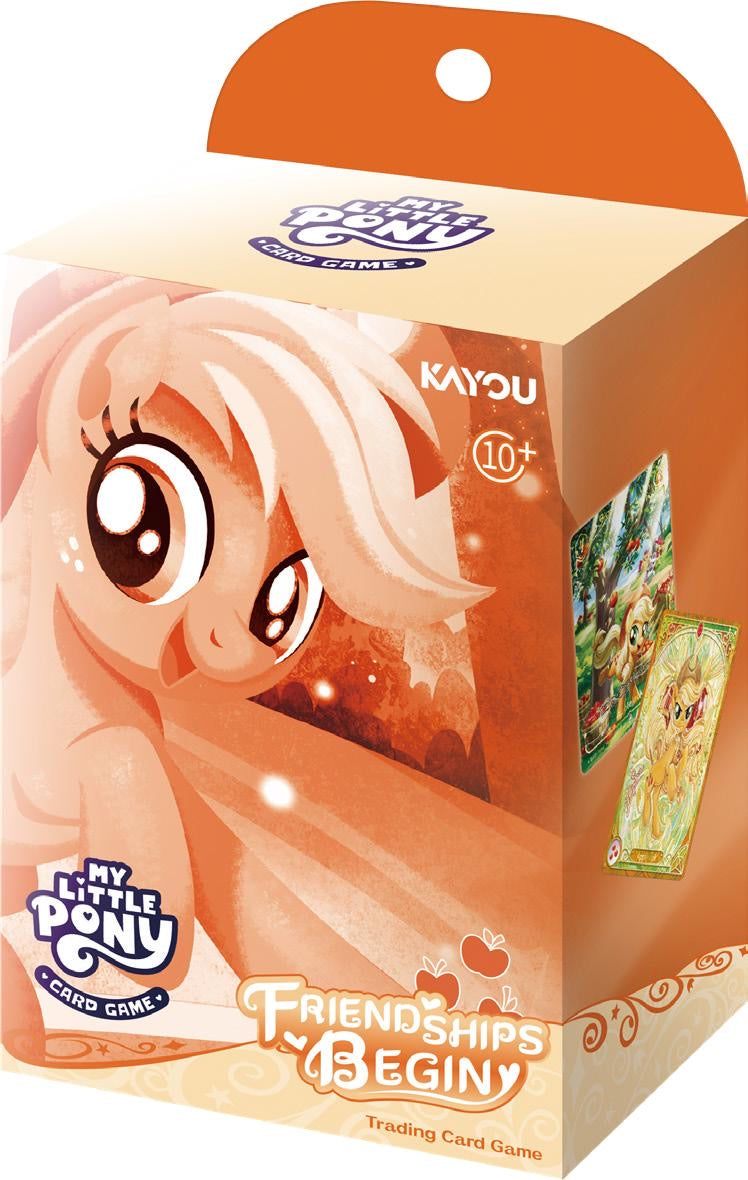 KAYOU My Little Pony Trading Card Game Starter Deck– Friendships Begin – UV English version TCG