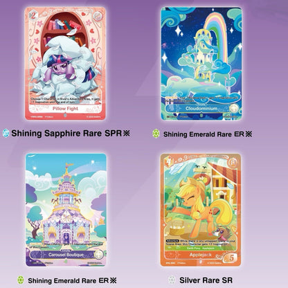 KAYOU My Little Pony Trading Card Game Booster Pack– Fantasy Wonderland – 001 – UV English version TCG
