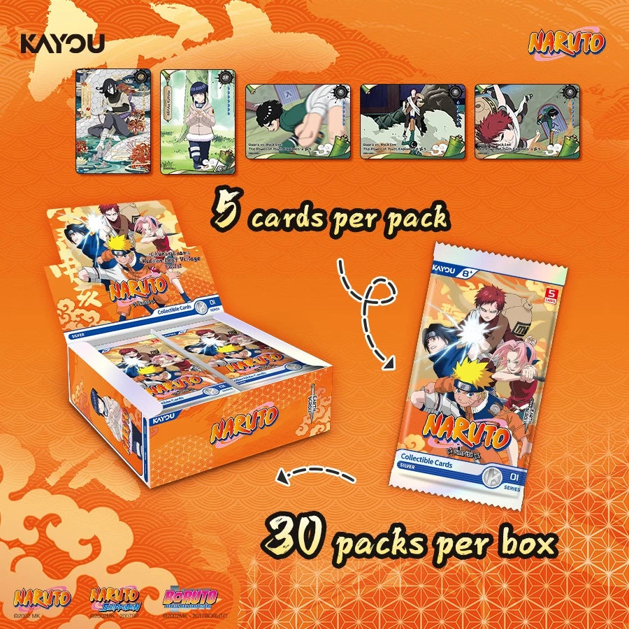 KAYOU NARUTO-Smriti Collectible Cards - Earth Scroll-001（English Version)卡遊火影忍者收藏卡牌