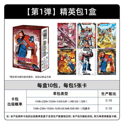 KAYOU Transformers: Energon Critical Collection – Elite Pack (Wave 1) 卡遊變形金剛-能量臨界典藏卡-精英包-第1彈