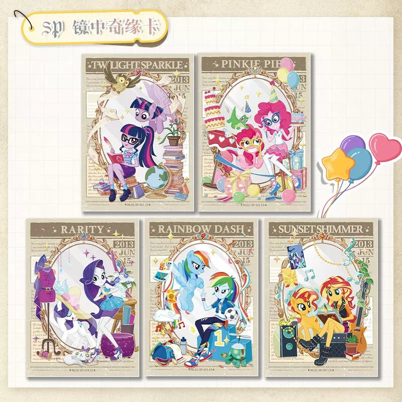 KAYOU MY Little Pony Magic Book Friendship Soundburst Card Equestria Girls Official card卡遊小馬寶莉卡片魔力之書 一整盒友誼音爆卡 小馬國女孩官方卡牌