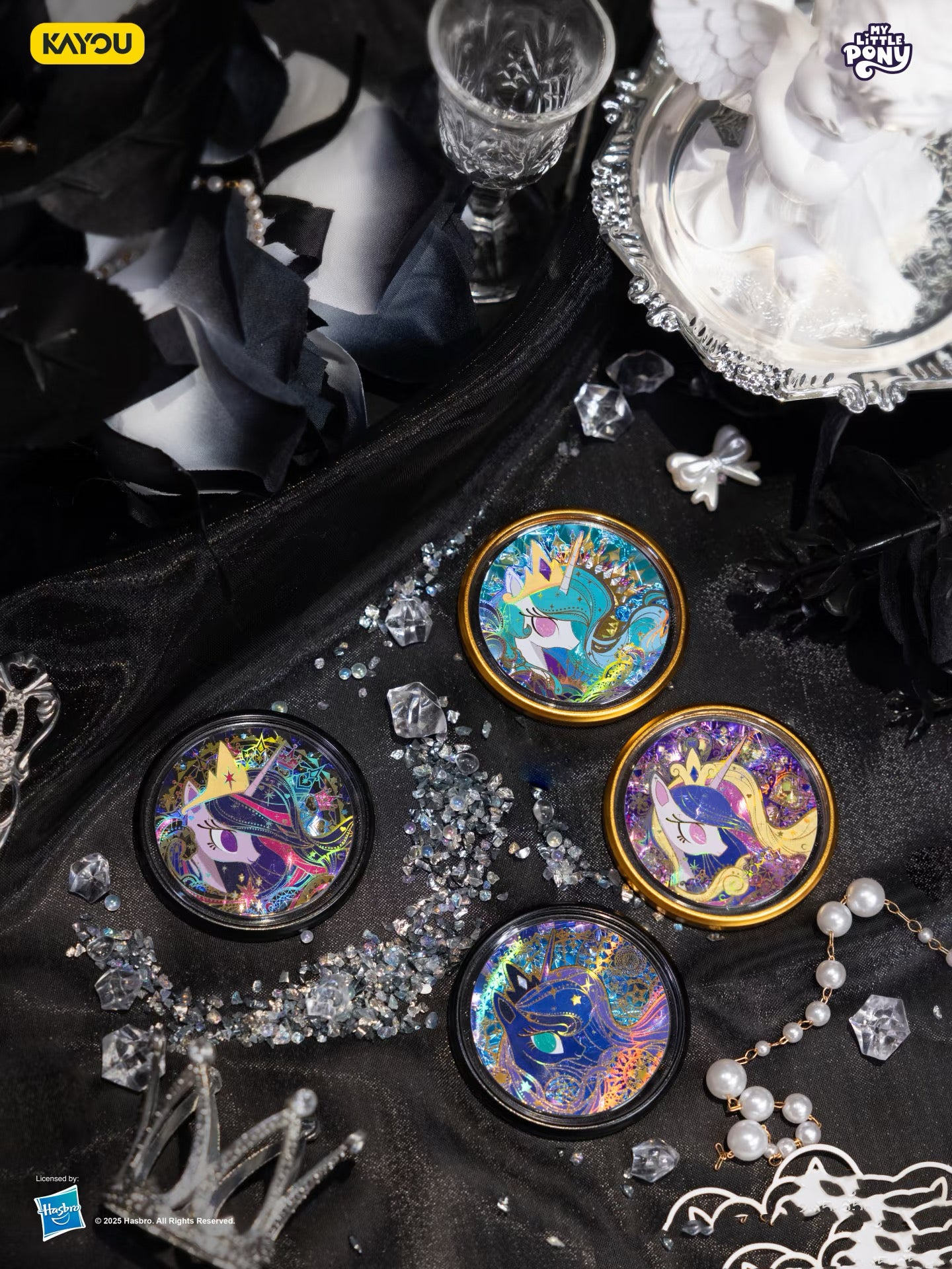 卡游✨小馬寶莉-雙面糖果徽章-星幻版一整盒（內含10個）