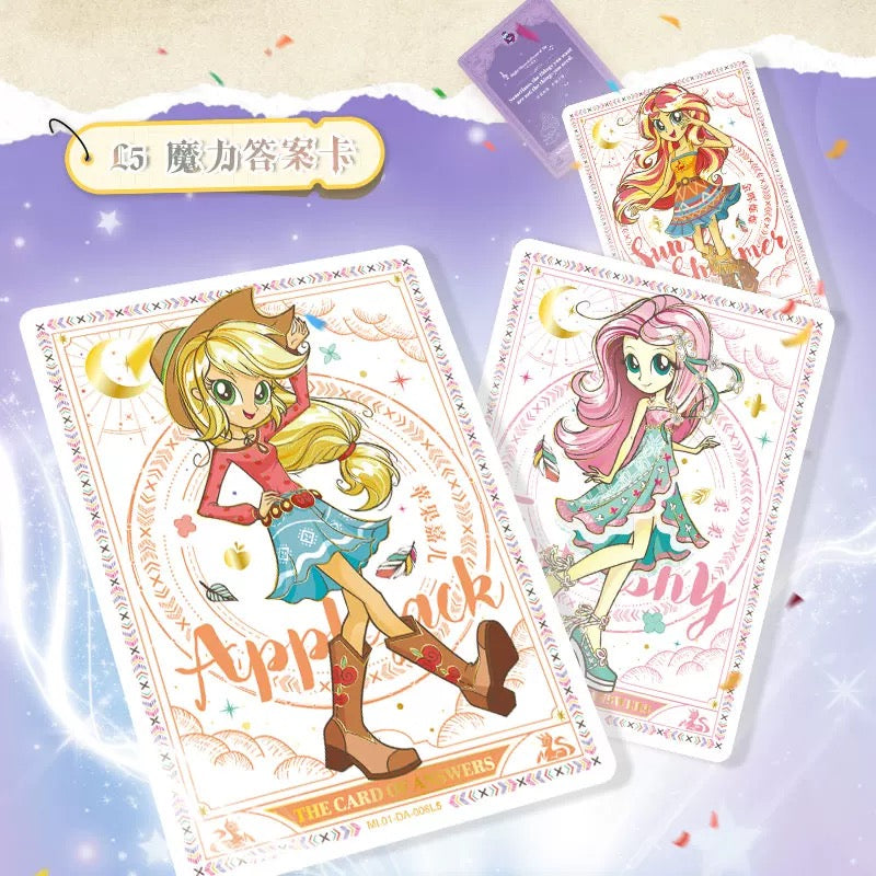 KAYOU MY Little Pony Magic Book Friendship Soundburst Card Equestria Girls Official card卡遊小馬寶莉卡片魔力之書 一整盒友誼音爆卡 小馬國女孩官方卡牌