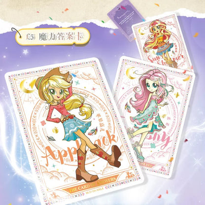 KAYOU MY Little Pony Magic Book Friendship Soundburst Card Equestria Girls Official card卡遊小馬寶莉卡片魔力之書 一整盒友誼音爆卡 小馬國女孩官方卡牌