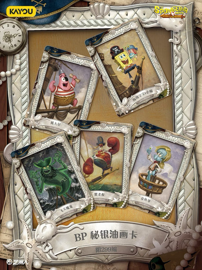 KAYOU SpongeBob SquarePants Fun Moments Collection Cards - Special Bonus Pack: Sailing Together