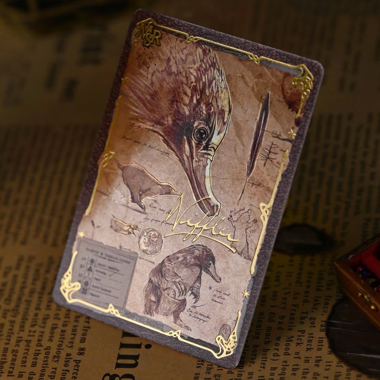 KAYOU Harry Potter Wizard Collection Cards - Ultimate Edition Series 1 | Official Licensed Merchandise Card Pack 哈利波特卡片巫師典藏卡至臻版第1彈