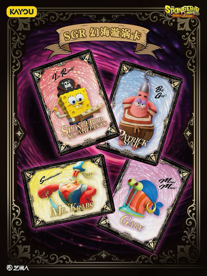 KAYOU SpongeBob SquarePants Fun Moments Collection Cards - Special Bonus Pack: Sailing Together