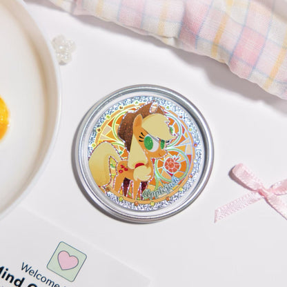 卡游✨小馬寶莉-雙面糖果徽章-星幻版一整盒（內含10個）