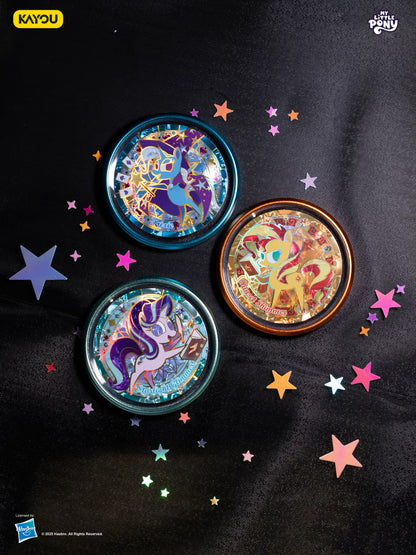 卡游✨小馬寶莉-雙面糖果徽章-星幻版一整盒（內含10個）