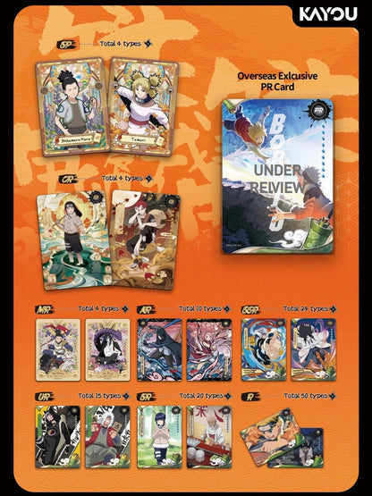 KAYOU NARUTO-Smriti Collectible Cards - Earth Scroll-001（English Version)卡遊火影忍者收藏卡牌