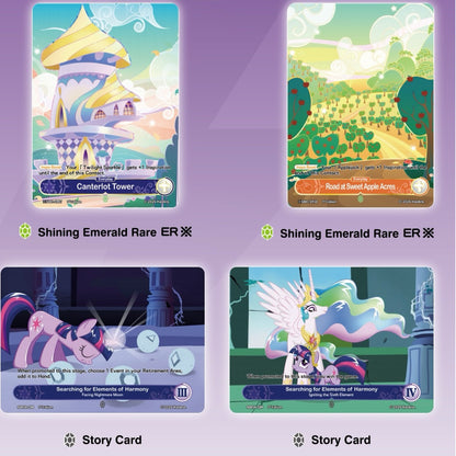 KAYOU My Little Pony Trading Card Game Starter Deck– Friendships Begin – UV English version TCG
