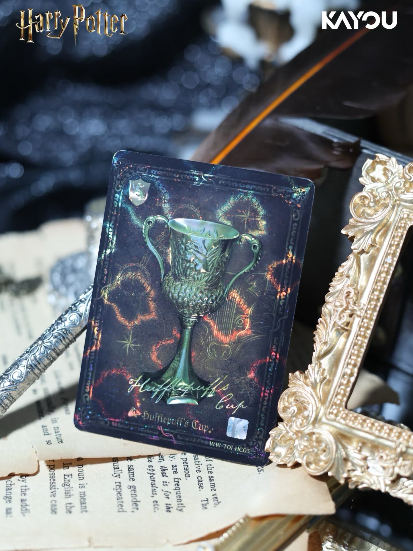 KAYOU Harry Potter Wizard Collection Cards - Ultimate Edition Series 1 | Official Licensed Merchandise Card Pack 哈利波特卡片巫師典藏卡至臻版第1彈