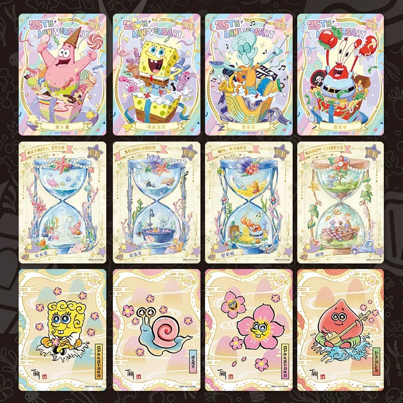 KAYOU SpongeBob Cards - Bonus Pack Series 2 | Full Box Official Authentic Trading Cards Collectible Merchandise