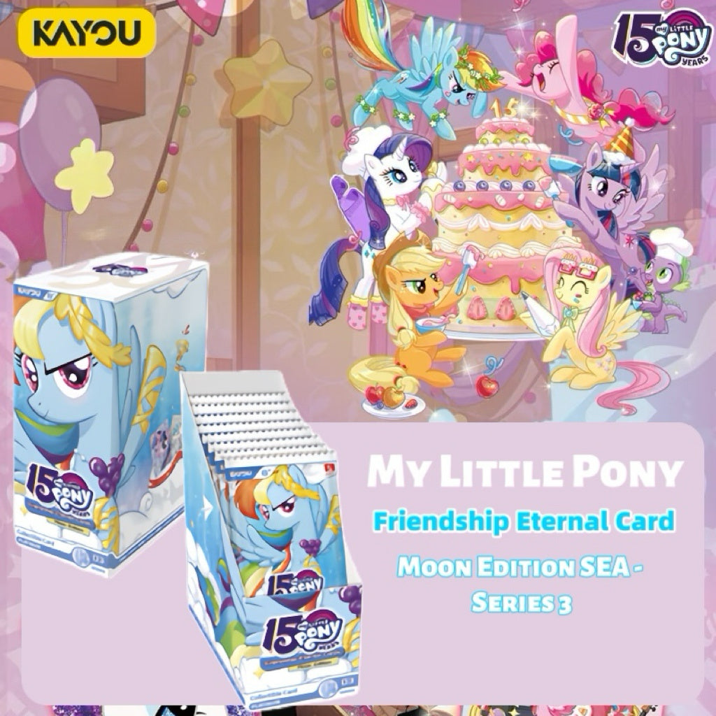 KAYOU My Little Pony Luminous Moon Series 8 (English Version) - Full Box (Contains 10 Packs)