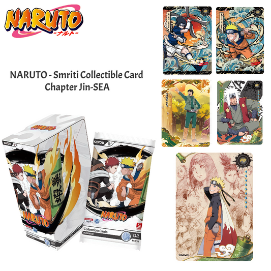 KAYOU NARUTO - Smriti Collectible Card - Chapter Jin Series 2 SEA NARUTO Trading Cards（English version）卡遊火影忍者傳承典藏卡陣之章英文版