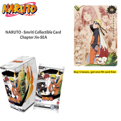 KAYOU NARUTO - Smriti Collectible Card - Chapter Jin Series 2 SEA NARUTO Trading Cards（English version）卡遊火影忍者傳承典藏卡陣之章英文版